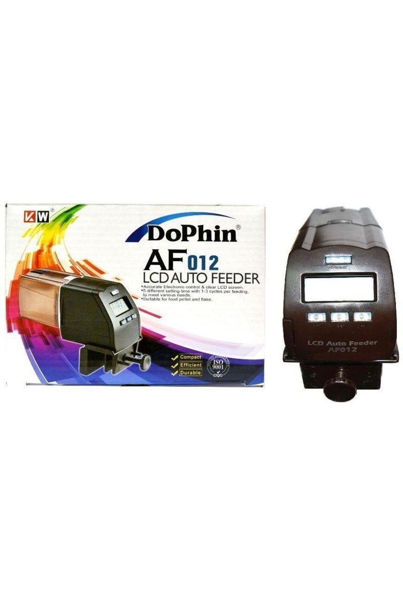 Dophin Af012 Lcd Automatic Plastic Fish Food Timer (Black, Pack Of 1), 6.9 X 10.9 X 15.2 Cm, 485 Gram - Image 2
