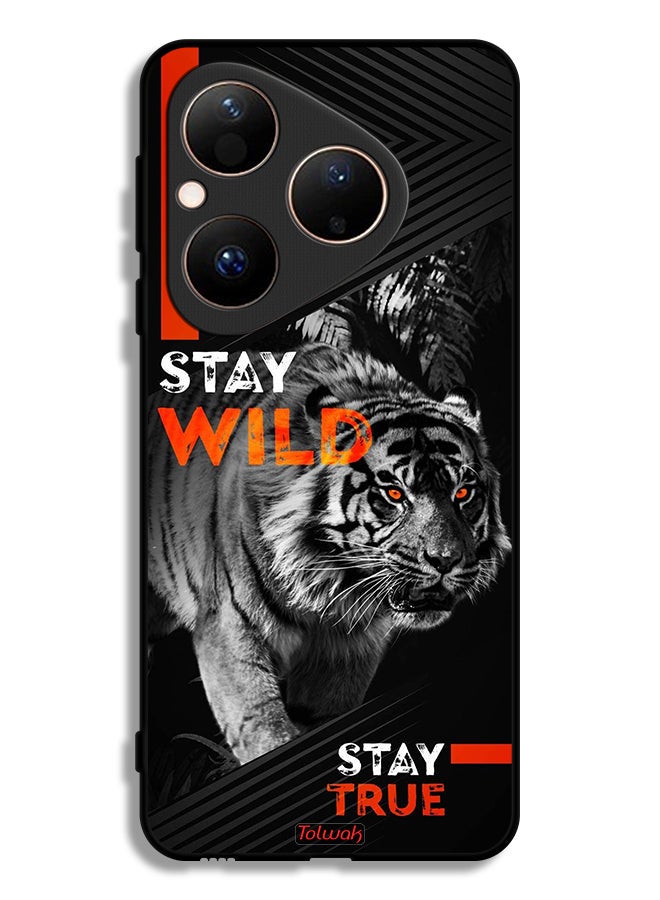 Tolwak Huawei Pura 80 Protective Case Cover Stay Wild Stay True - Image 1