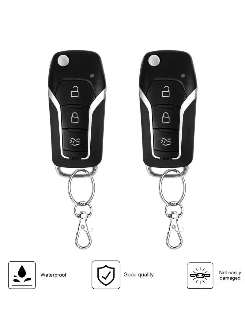 3 اكس ار نظام دخول السيارة بدون مفتاح 3XR، أمان متقدم للسيارة مع جهازي تحكم عن بعد، وقفل مركزي، ومجموعة أسلاك A005 - Image 5