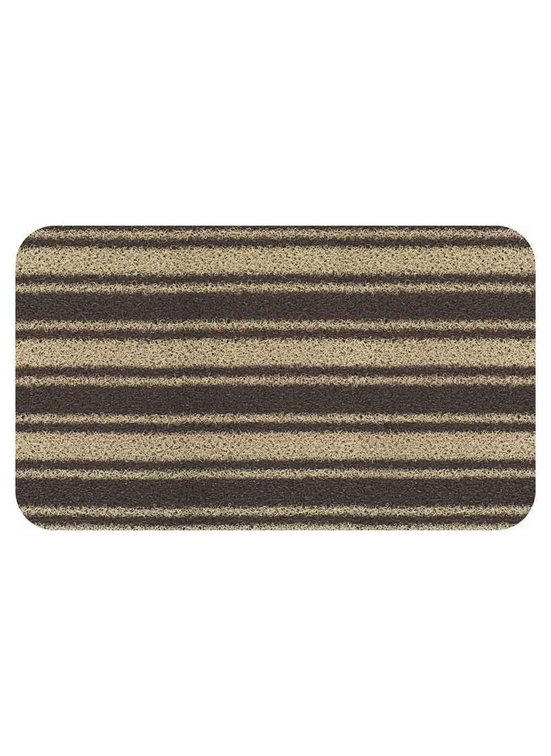 Freelance Freelance Astoria PVC Main Entrance Doormat, Floor Door Mats, Two Tone - Beige/Brown, 60 x 36 cm (with Non-Slip Rubber Backing)  - Image 3