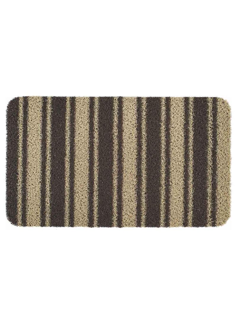 Freelance Freelance Astoria PVC Main Entrance Doormat, Floor Door Mats, Two Tone - Beige/Brown, 60 x 36 cm (with Non-Slip Rubber Backing)  - Image 4