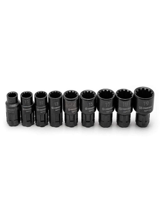 كريسنت مجموعة أدوات ميكانيكية قياسية من Crescent مكونة من 20 قطعة مقاس 3/8 بوصة من Drive Pass-Thru X6 - CX6PT20 - Image 4