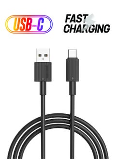 USB-A to USB-C 3m - Black