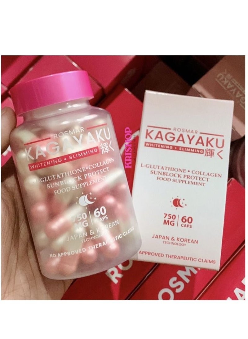 ROSMAR Beauty Vault Lumi 24 Hour Glutathione Capsules, 60 Capsules - Image 2