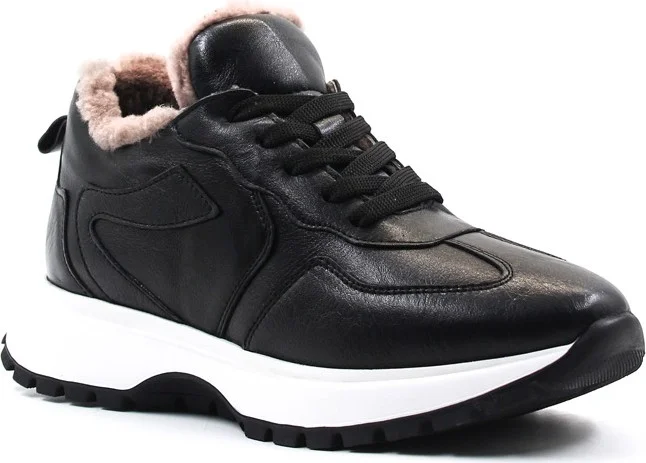 فاست ستيب Genuine Leather Fur Women's Casual Shoes 136KZA502-2