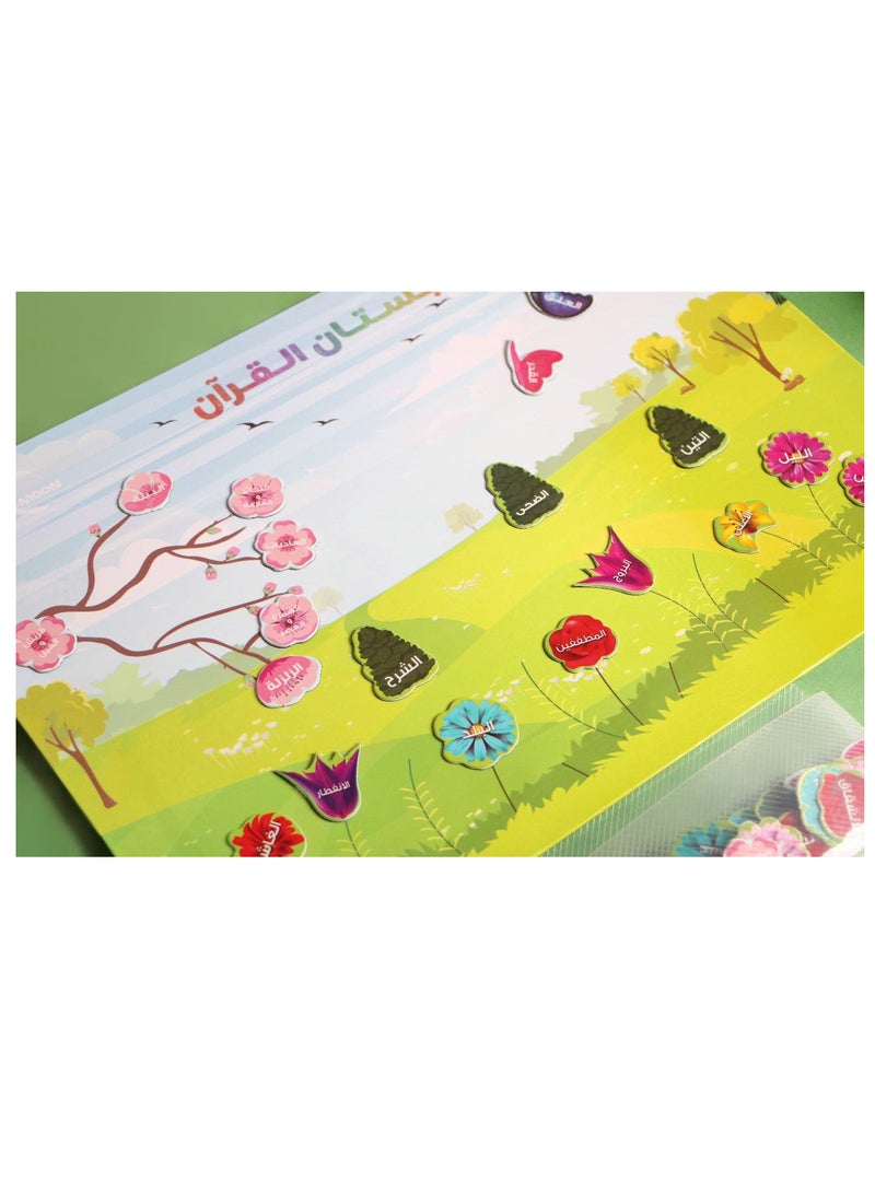 Moon Edu Garden of Quran Memorization Chart – Fun & Interactive Hifz Tracker - Image 5