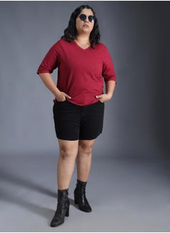 HIGH STAR Women Red T-shirt  - Image 3