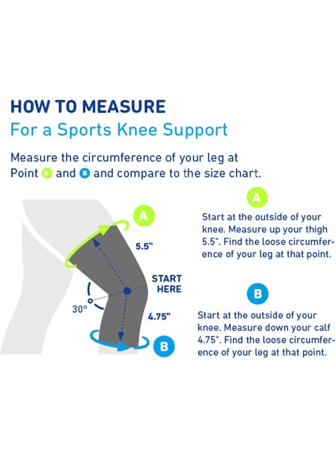 Bauerfeind Knee Support Knee Support 1 Sports Knee Brace for Fitness or Jogging, Meniscus Knee Bandage with Silicone Ring, Can be Worn on The Right and Left - Image 4
