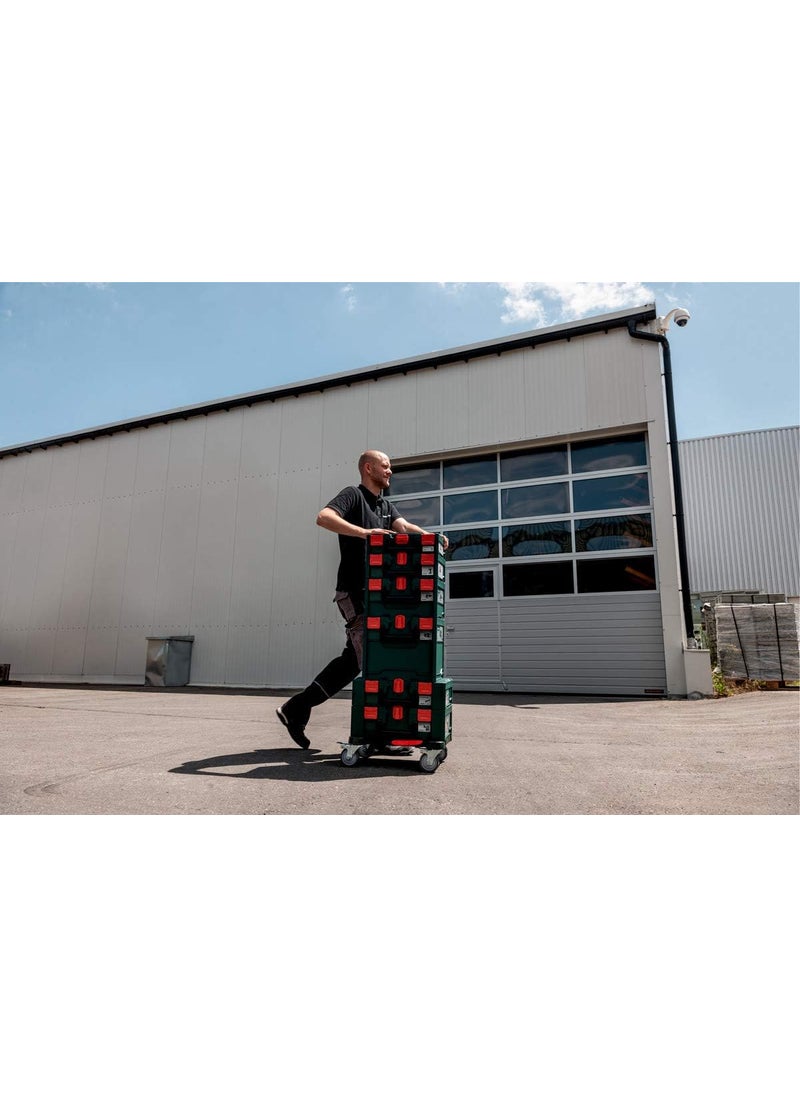Metabo Metabo metaBOX 165 L for Angle Grinders 626890000 Dimensions 496 x 296 x 165 mm Case Volume 167 l Maximum Load 125 kgBlack  - Image 2
