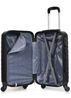 MORANO Morano Hard case luggage for Unisex ABS Lightweight 4 Double Wheeled Suitcase with Built- lock (Carry-On 20-Inch,  - Image 5