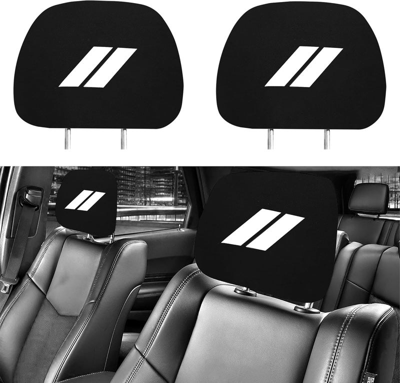 YOSRTER Universal Headrest Covers for Dodge Vehicles - Image 1