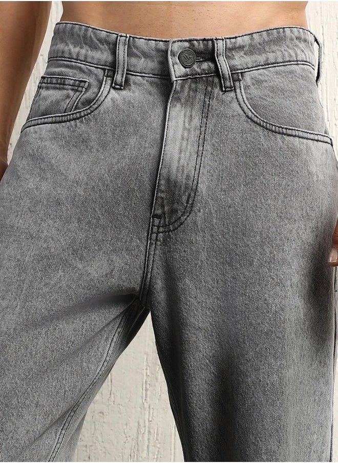 Hubberholme - Grey Jeans For Men - Image 1
