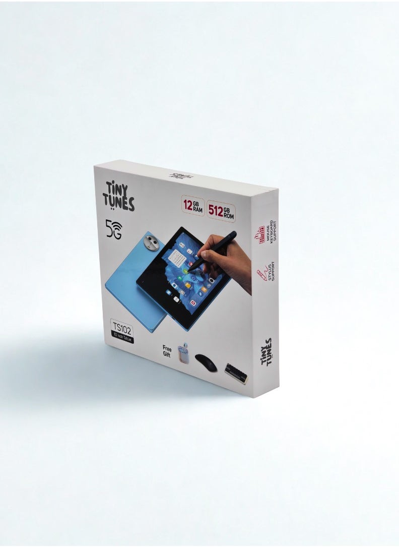 Tiny Tunes TS 102 Smart Tablets 5G 12GB RAM 512GB ROM  - Image 2