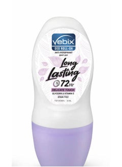 Vebix Deodorant Roll On Long Lasting 72 Hr Delicate Touch For Women 