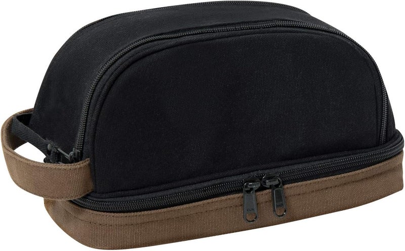 Rothco Deluxe Canvas Travel Kit (Black)