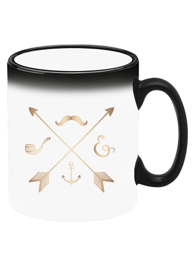 Theodor Color Changing Heat Sensitive Ceramic Mug, Image Revealed When HOT Liquid is Added! Signs - Image 2