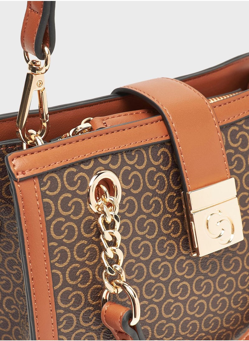Celeste - Top Handle Tote - Image 1