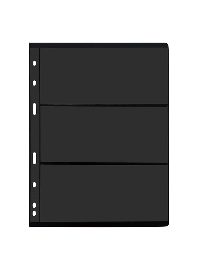 10 أوراق من صفحات الطوابع، صفحات ألبوم الطوابع لهواة جمع الطوابع، صفحات الطوابع لمجلد ألبوم الطوابع بأكمام مجلد قياسية ذات 9 فتحات لهواة جمع الطوابع - Image 1