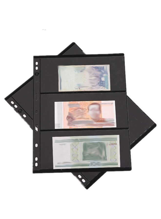 10 أوراق من صفحات الطوابع، صفحات ألبوم الطوابع لهواة جمع الطوابع، صفحات الطوابع لمجلد ألبوم الطوابع بأكمام مجلد قياسية ذات 9 فتحات لهواة جمع الطوابع - Image 5