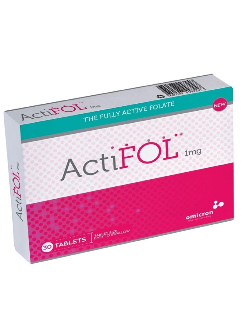 Actifol 1Mg 30 Tab - pzsku/Z2C1DBD1A17663F150722Z/45/_/1725876142/7b2f20a3-7f9f-4553-b008-ec9b55f3cc54