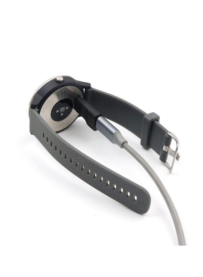 Type C USB Cable Charger Adapter Compatible with Garmin Venu 2/Venu 2S/Venu SQ/Venu Garmin Lily Smart Watch Sports Watch  - Image 3