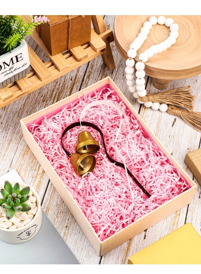 جرس باب معدني كلاسيكي للمتاجر والمكاتب سهل التركيب تصميم عتيق 4 عبوات  - Image 4