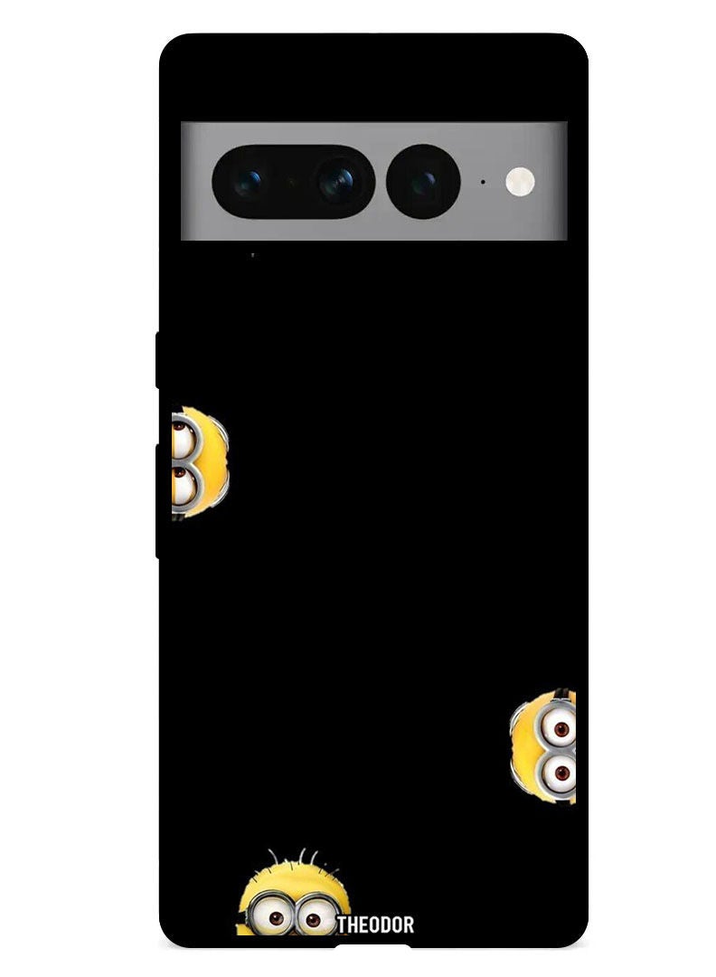 Theodor Protective Case Anti Scratch Shock Proof Bumper Cover For Google Pixel 7 Pro Minions - Image 1