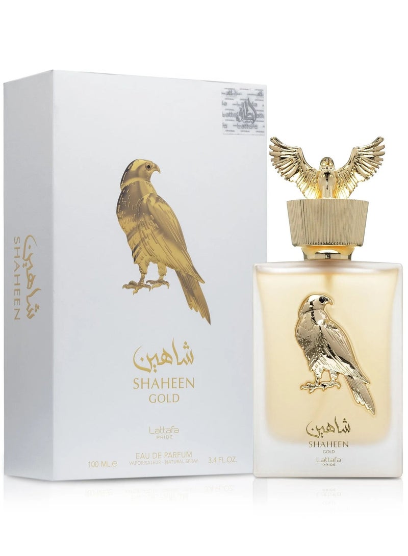 لطافة عطر شاهين جولد أو دو بارفان 100 مل - Image 1