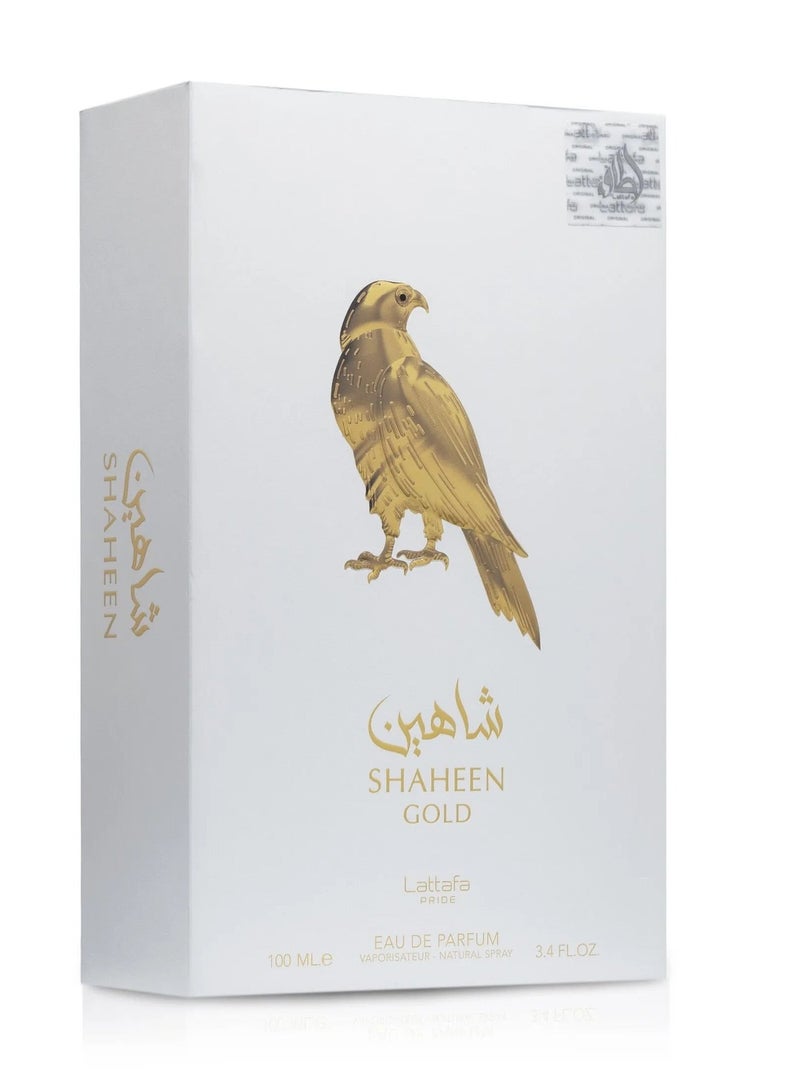 لطافة عطر شاهين جولد أو دو بارفان 100 مل - Image 3