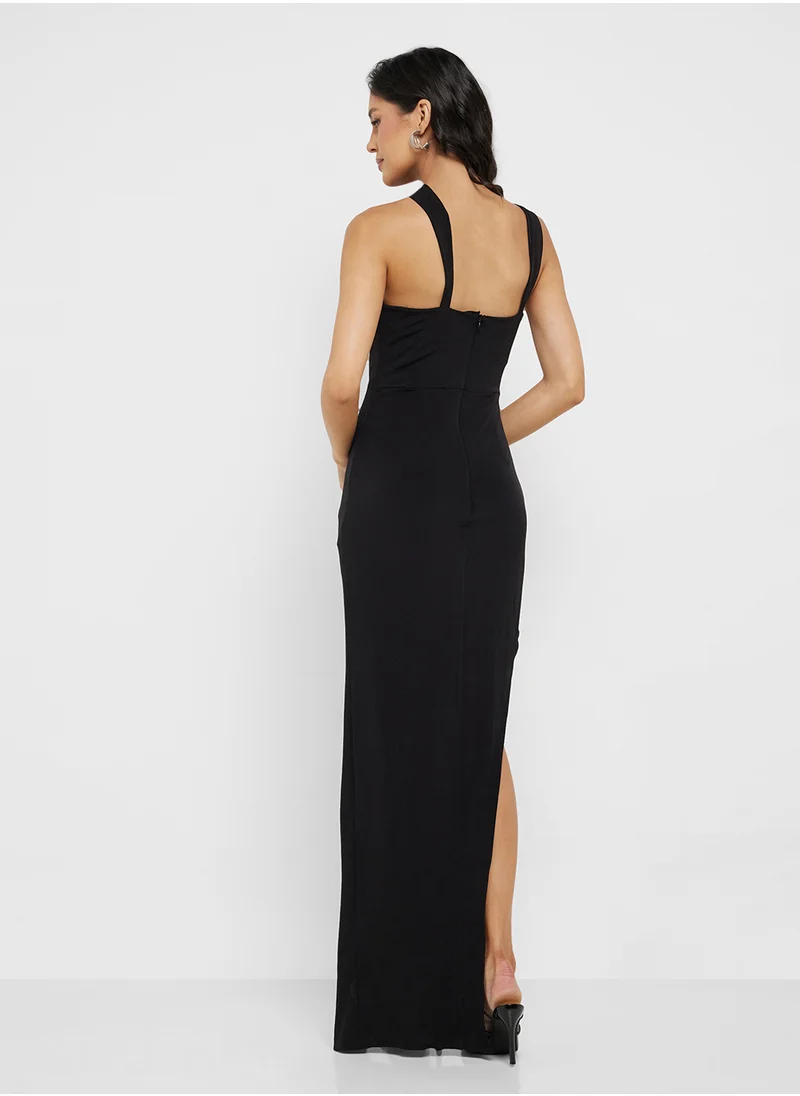 trendyol One Shoulder Cut Out Detail Dress