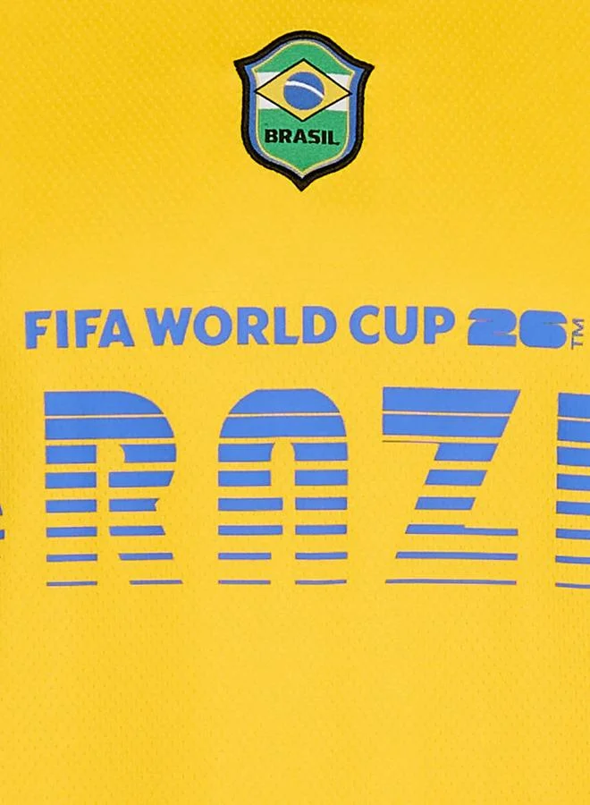 سبلاش اكتف FIFA 26 Brazil Men Crew Neck Short Sleeve T shirt