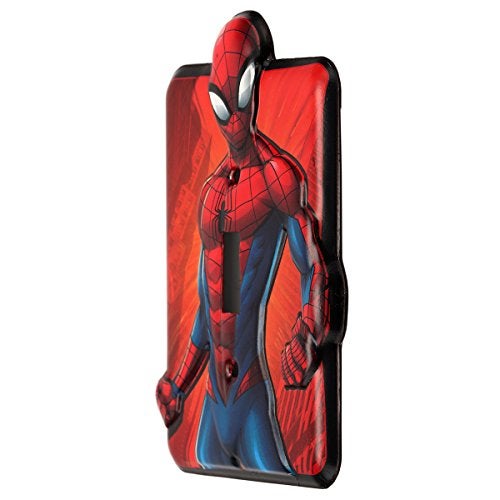 Open Road Brands Marvel Spider-Man Embossed Metal Light Switch Plate Decoration for Bedroom or Man Cave - Image 2