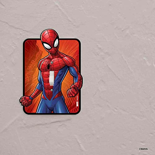 Open Road Brands Marvel Spider-Man Embossed Metal Light Switch Plate Decoration for Bedroom or Man Cave - Image 5