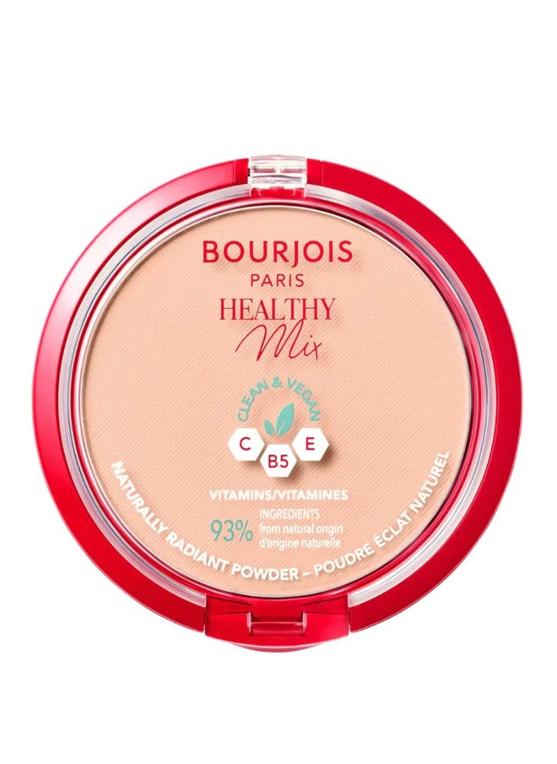 BOURJOIS PARIS بودرة هيلثي ميكس النظيفة - 3 روز بيج  - Image 1