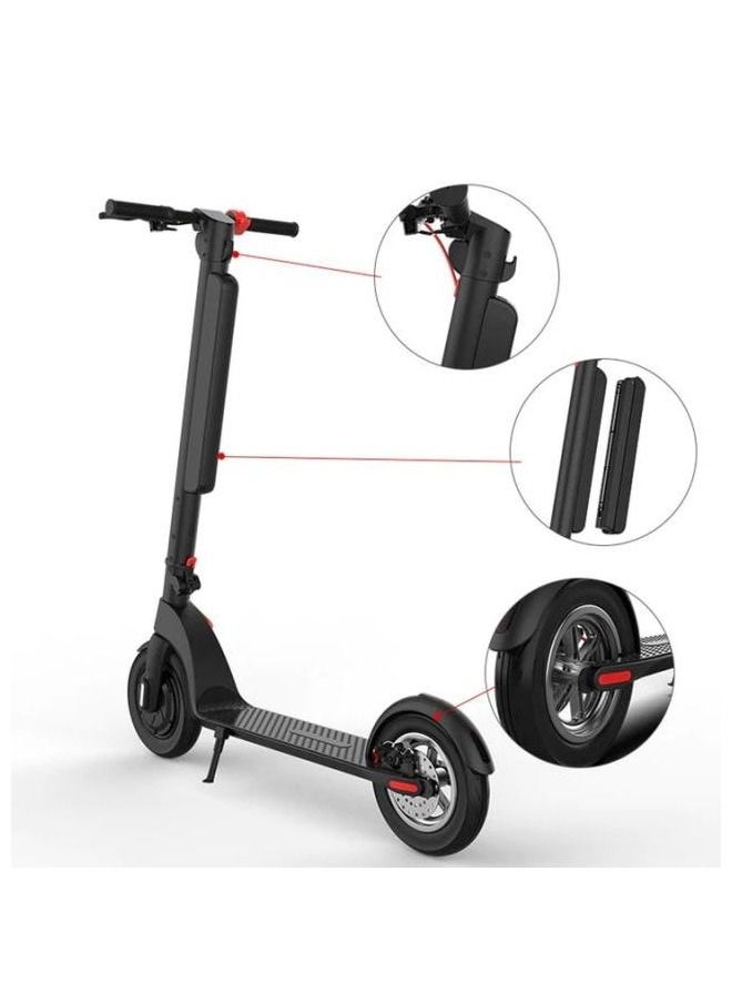 Crony - X8 Electric Scooter Max speed 38 KM Replaceable with battery capacity 10 inch Foldable Scooter - Image 1