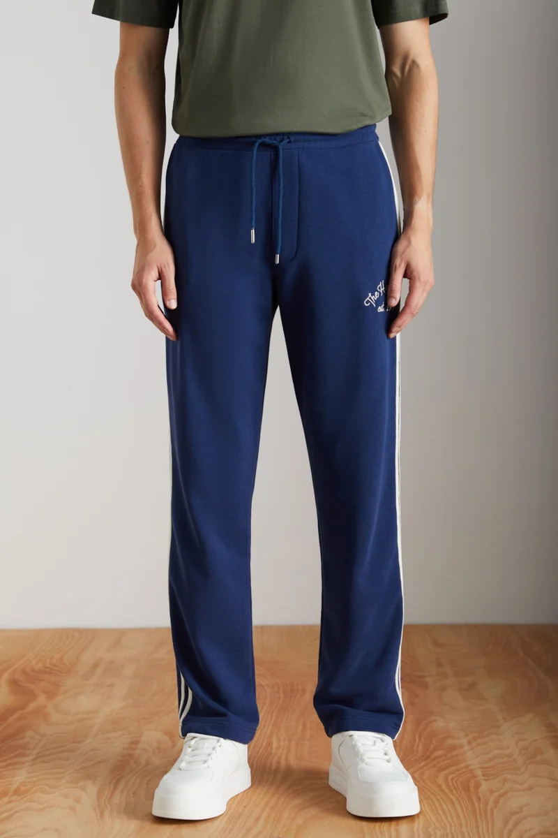 GRIMELANGE Alpha Men's Navy Blue Sweatpants
