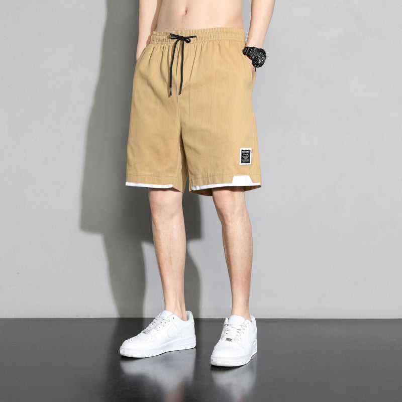 100% Pure Cotton Plus Size Shorts For Boys Summer Japanese Style Sports Leisure Loose All-Match Fashionable Outer Wear - Image 4