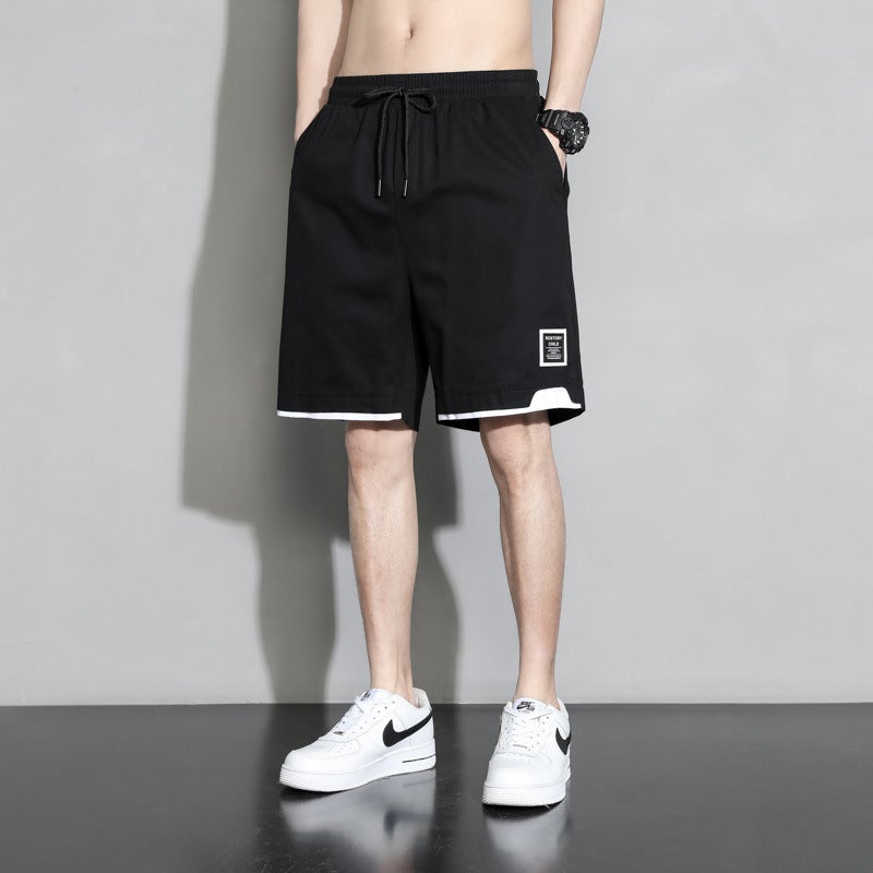 100% Pure Cotton Plus Size Shorts For Boys Summer Japanese Style Sports Leisure Loose All-Match Fashionable Outer Wear - Image 2