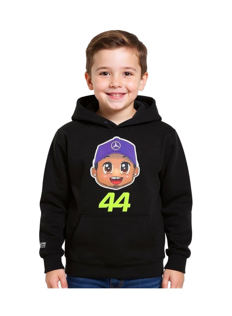 AMG Petronas Formula 1 Team Mercedes-AMG F1 Kids Lewis Hamilton Hoodie - Image 1