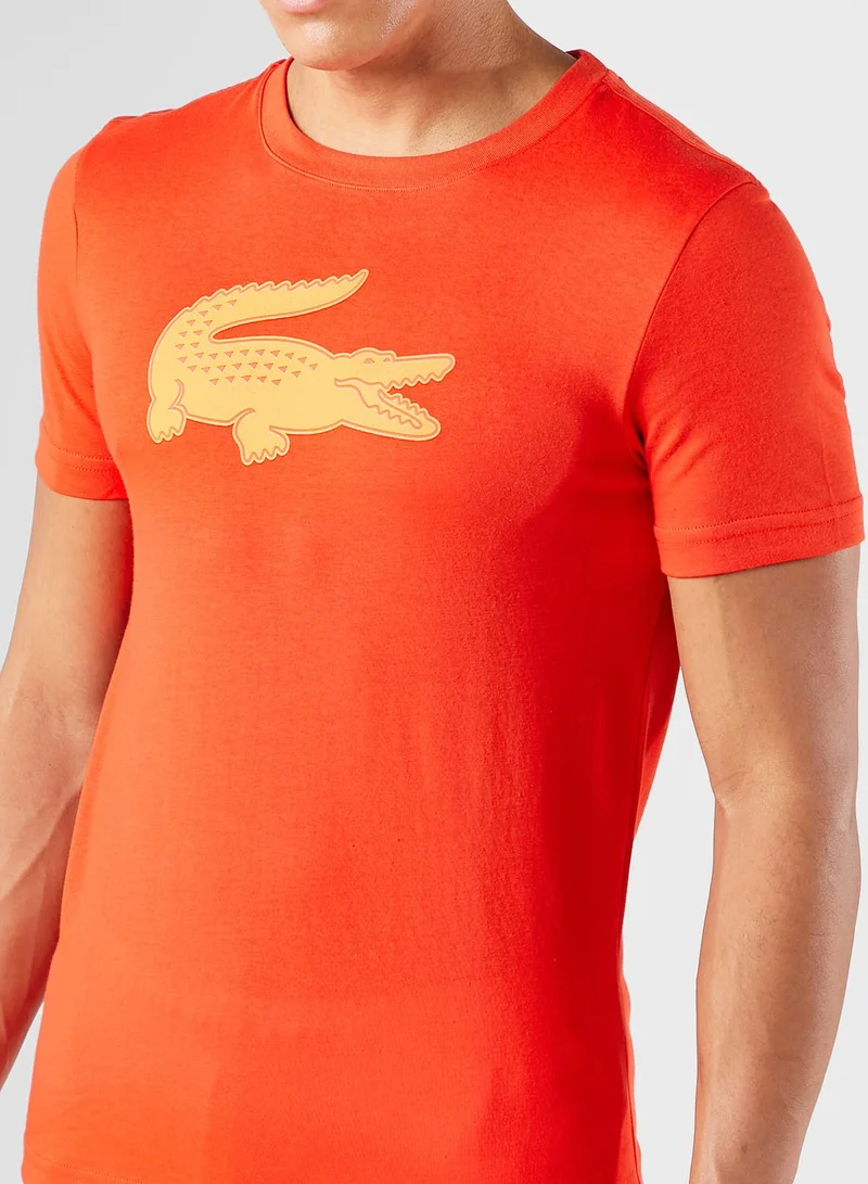 LACOSTE Logo Crew Neck T-Shirt