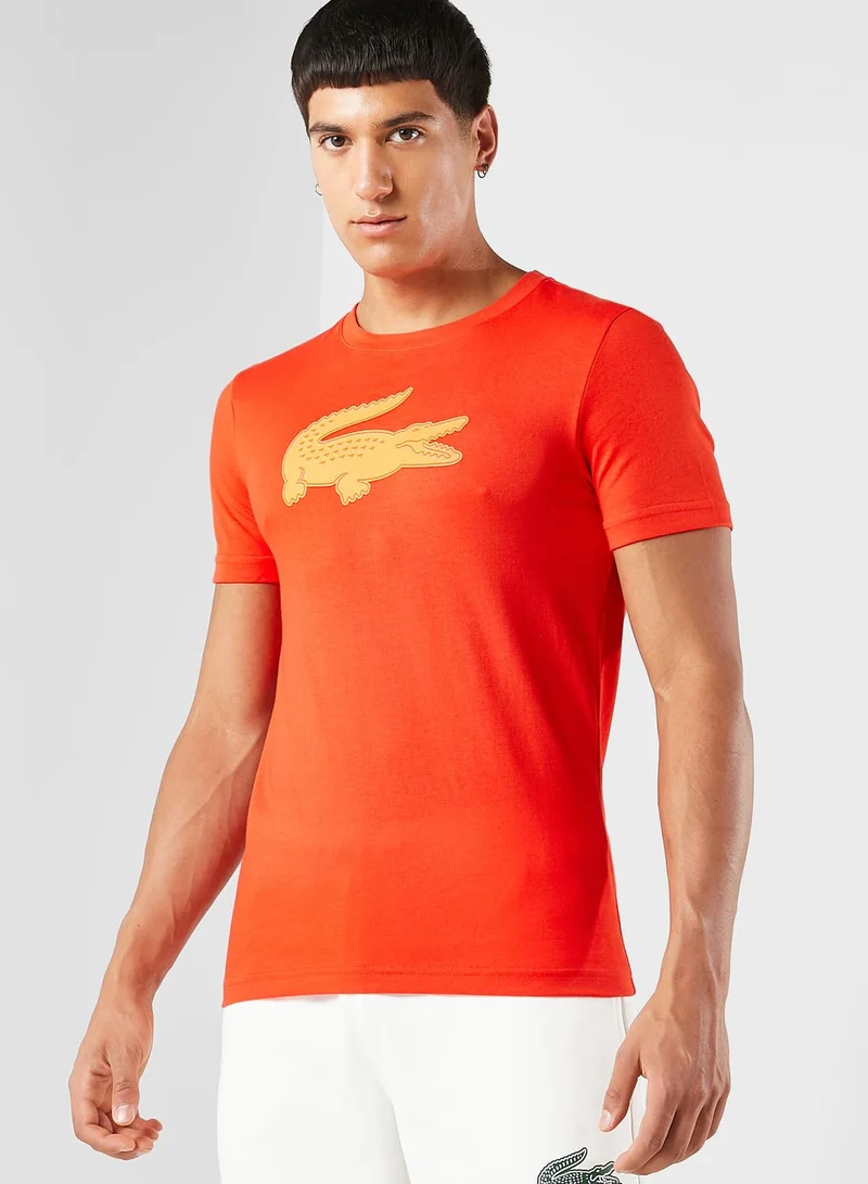 LACOSTE Logo Crew Neck T-Shirt