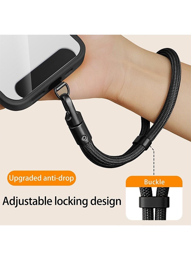 Universal Adjustable Phone Wrist Strap With Metal Tether Tabs Wristlet & Hand Cell Phone Lanyard for Women and Men - Image 5