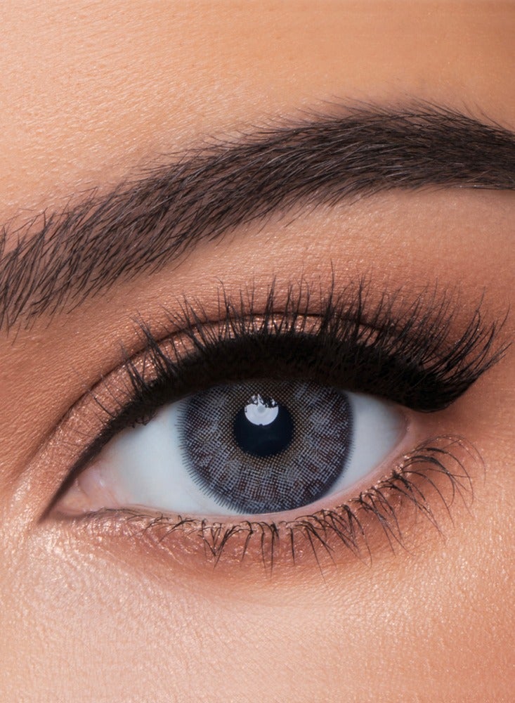 وندر لوك عدسات عيون لاصقة  وندر لوك   - عدسات شهرية لون اش - 5  زوج في العلبة - Image 1