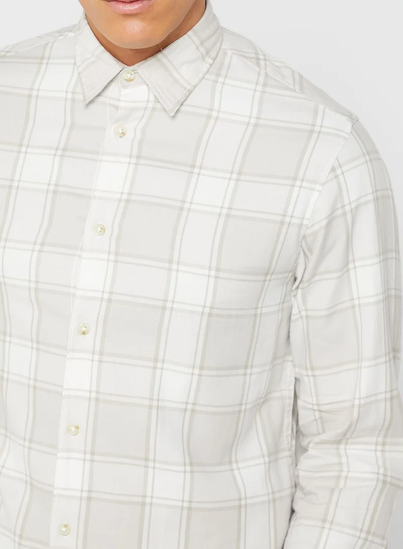 JACK & JONES Plaid Regular Fit Shirt