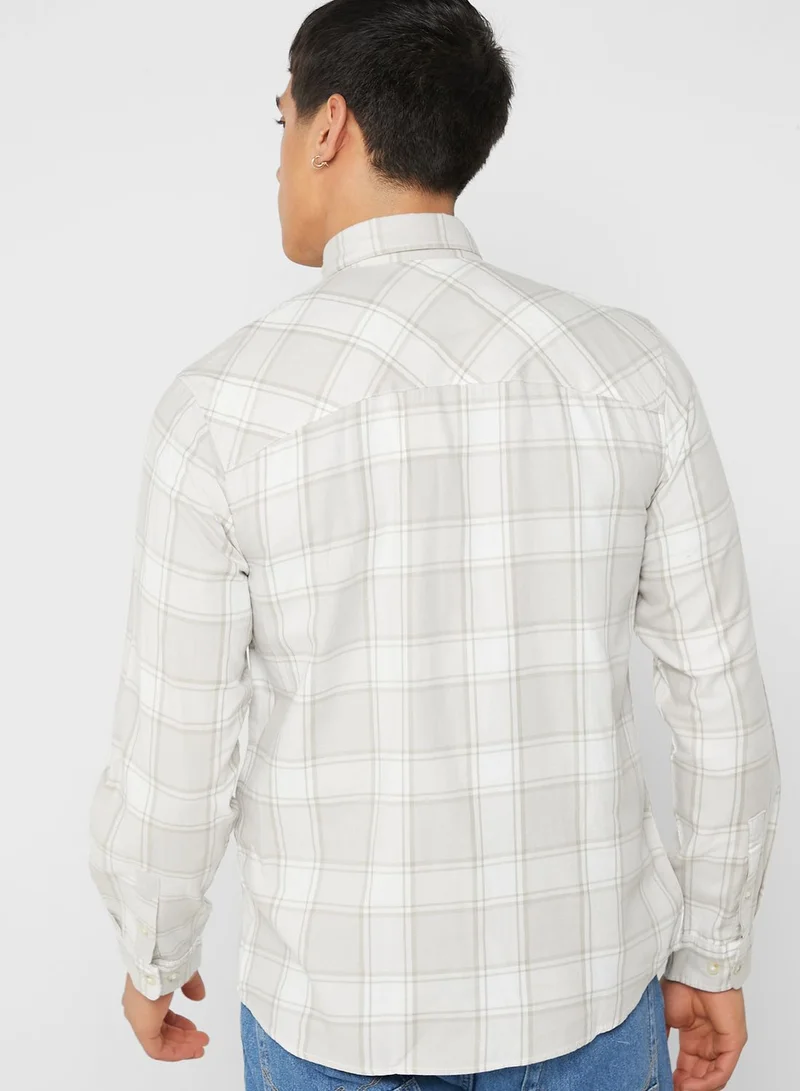 JACK & JONES Plaid Regular Fit Shirt