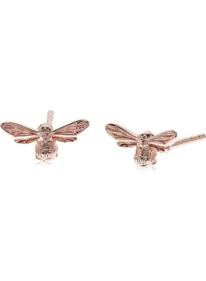 Olivia Burton Women's 18K Rose Gold Sterling Silver Stud Earrings