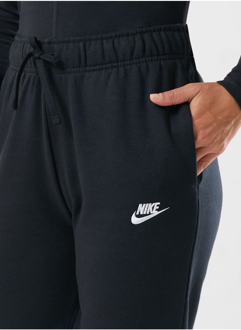 Nike - Nsw Club Fleece Mid Rise Pants - Image 1