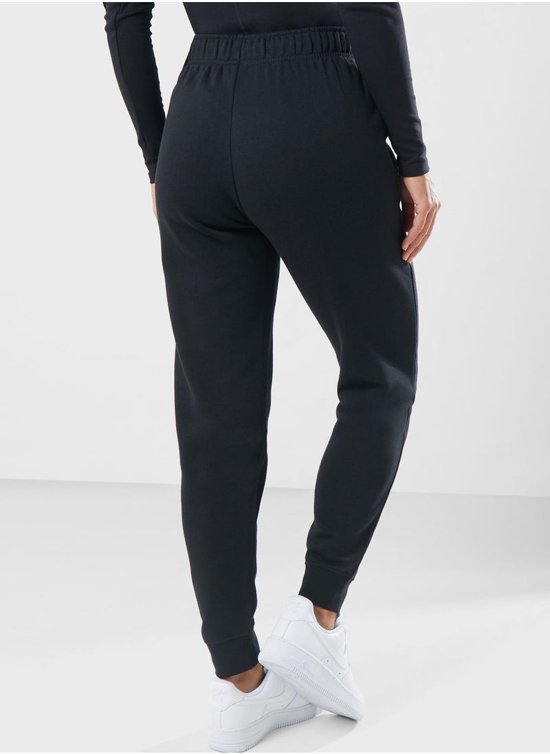 Nike - Nsw Club Fleece Mid Rise Pants - Image 1