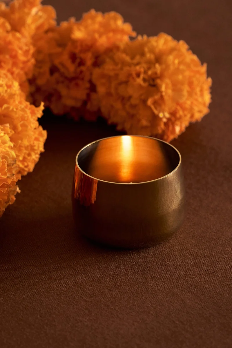 H&M 3-pack metal tealight holders