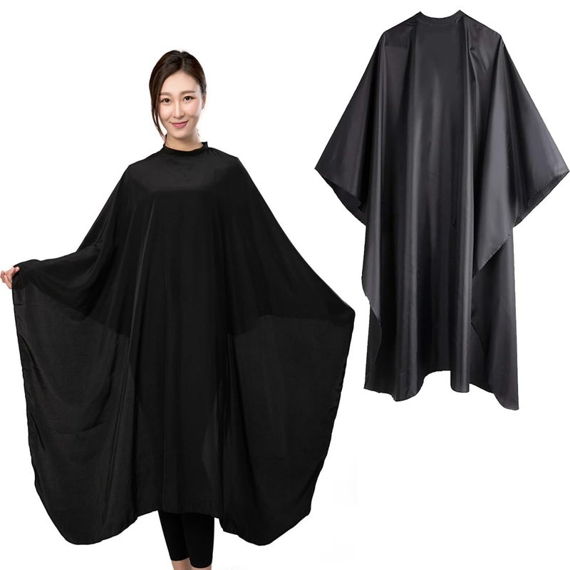 PELO Hair Cutting Sheet/Barber Haircut Apron/Cape/Sheet/Salon Hair Cutting Apron With Hair Cutting Scissors And Comb Set For Professional Salon Use Pack Of 1 - Image 1